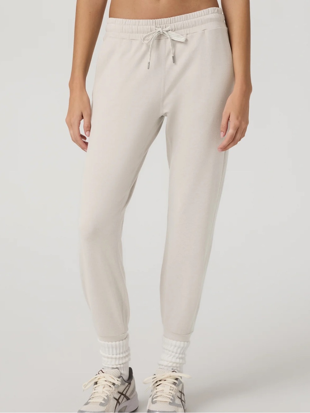 Vuori Perfomance Jogger Pants - Ecru Heather - XS